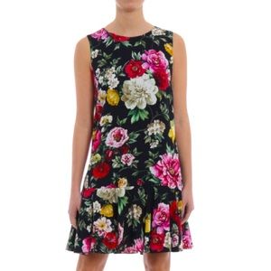 Dolce & Gabbana Floral Flounce Dress